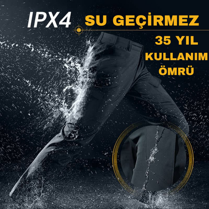 Su Geçirmez Askeri Tactical Pantolon – Çok Cepli & Yırtılmaz Kumaş